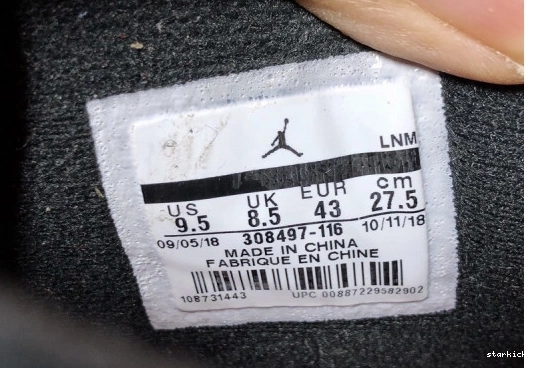 116 Jordan 4 Air Citron 308497-116 Pale 308497 0331